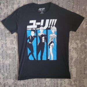 Yuri on Ice (Japanese: ユーリ!!! on ICE) T shirt  Large (medium fit)